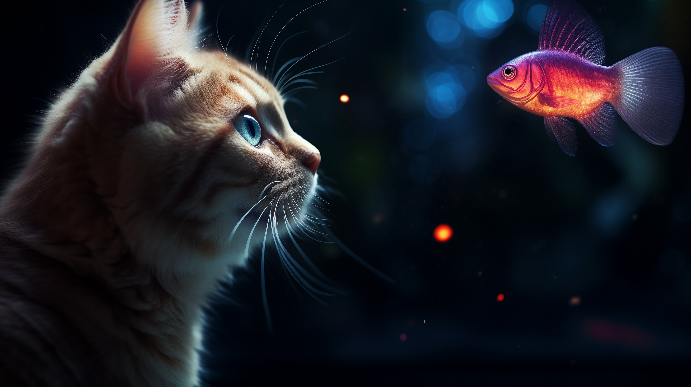 Cat and Fish