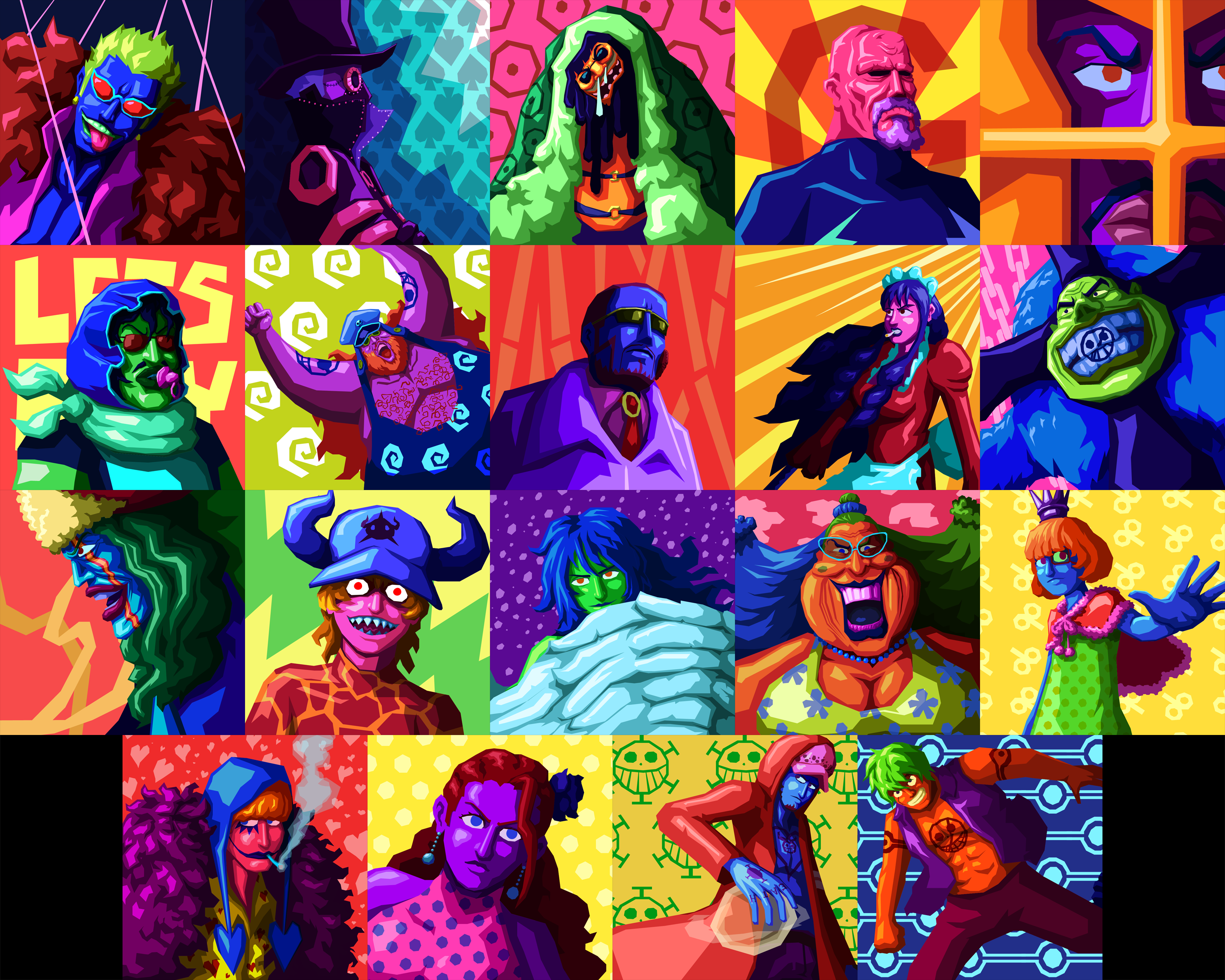 trippy colors (fanart by me)