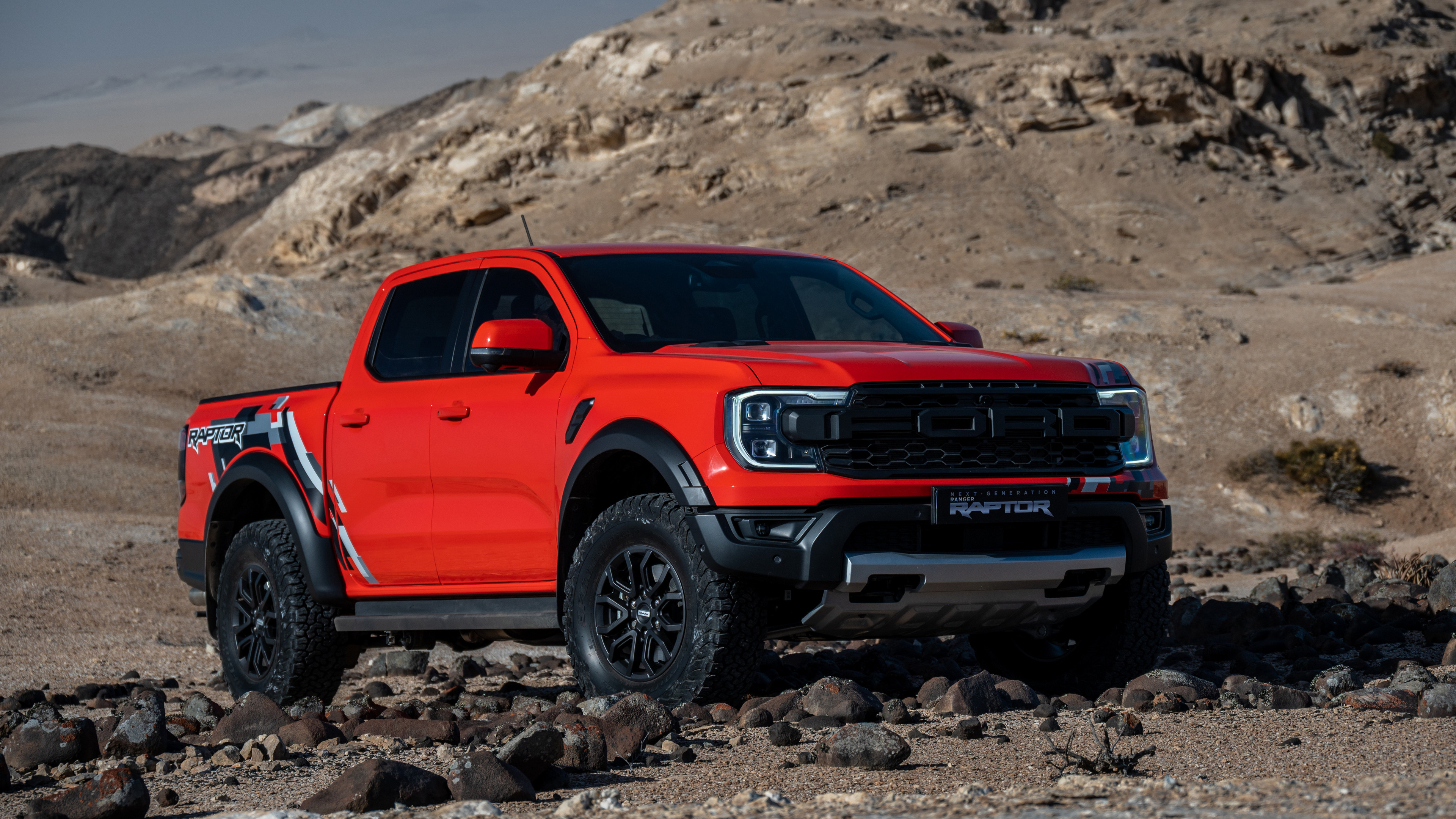 Ford Ranger Raptor 2023 4K Wallpaper