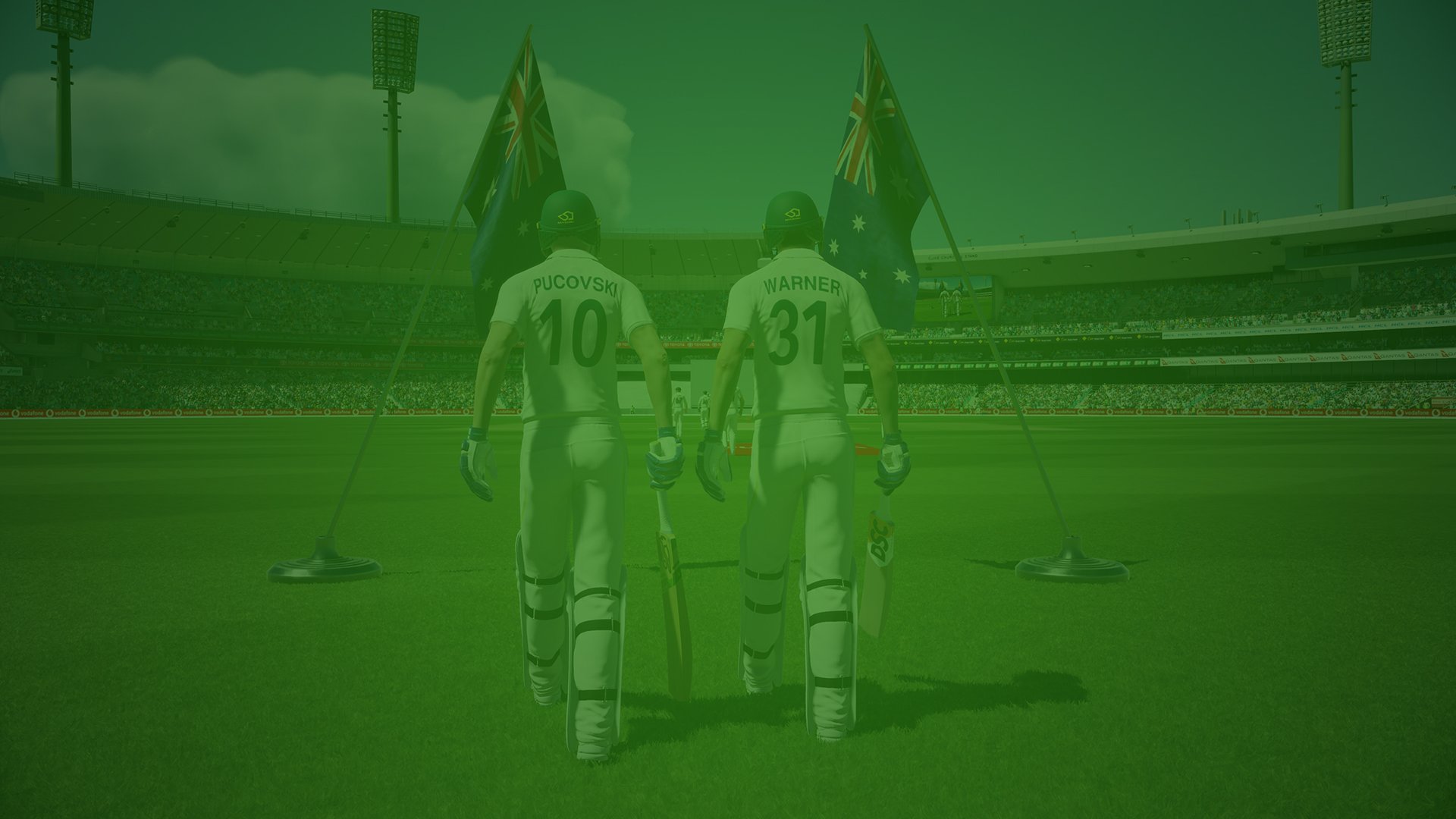Take to the field in Cricket 24