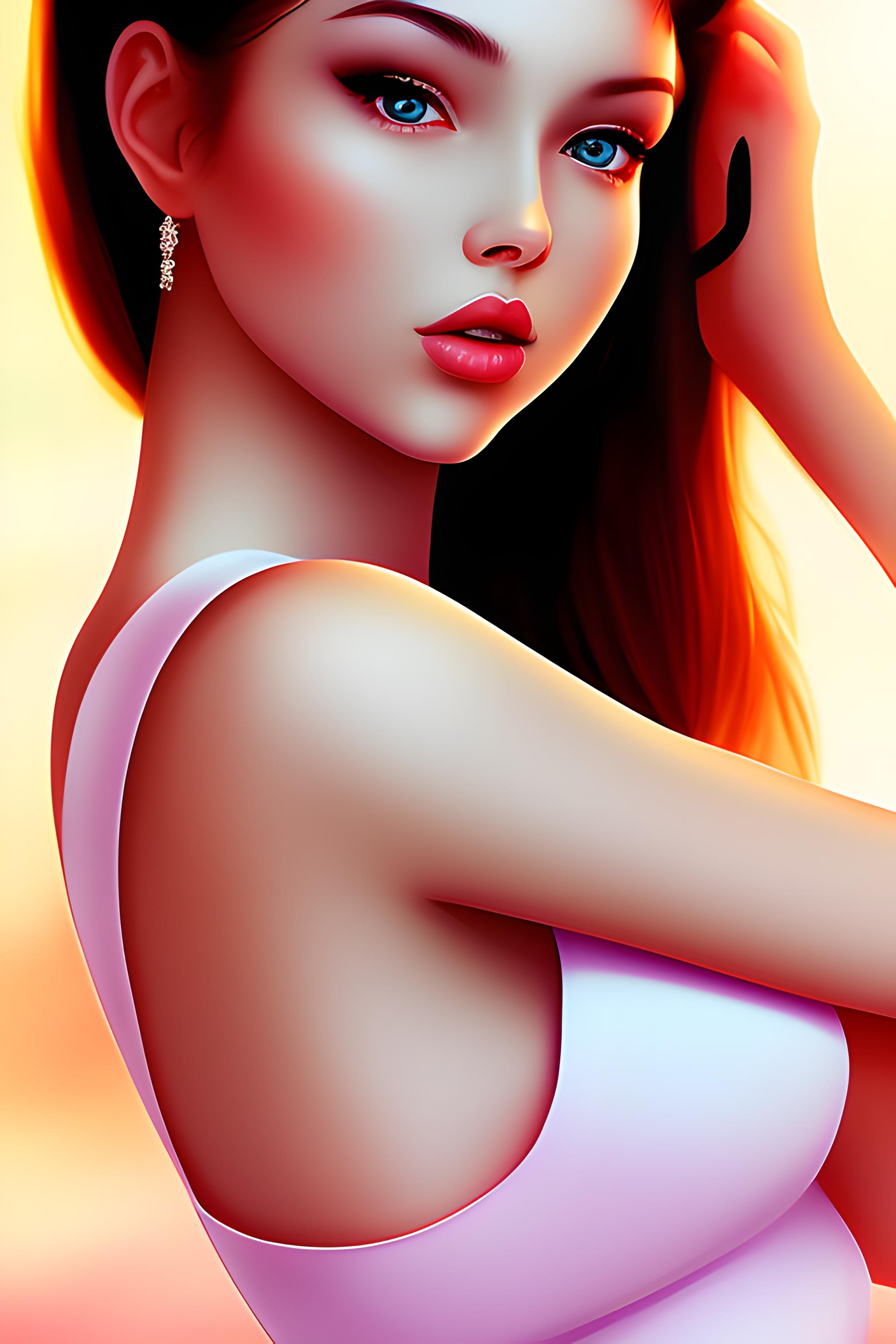 A beautiful girl