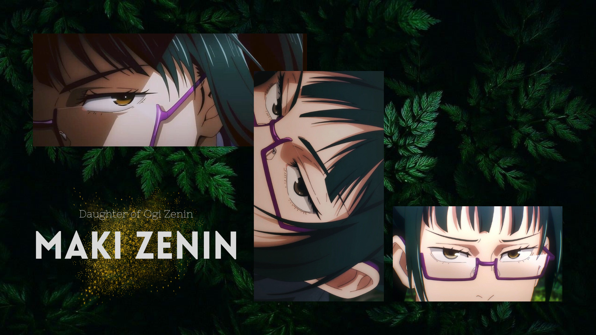 Maki Zenin pc wallpaper. Maki
