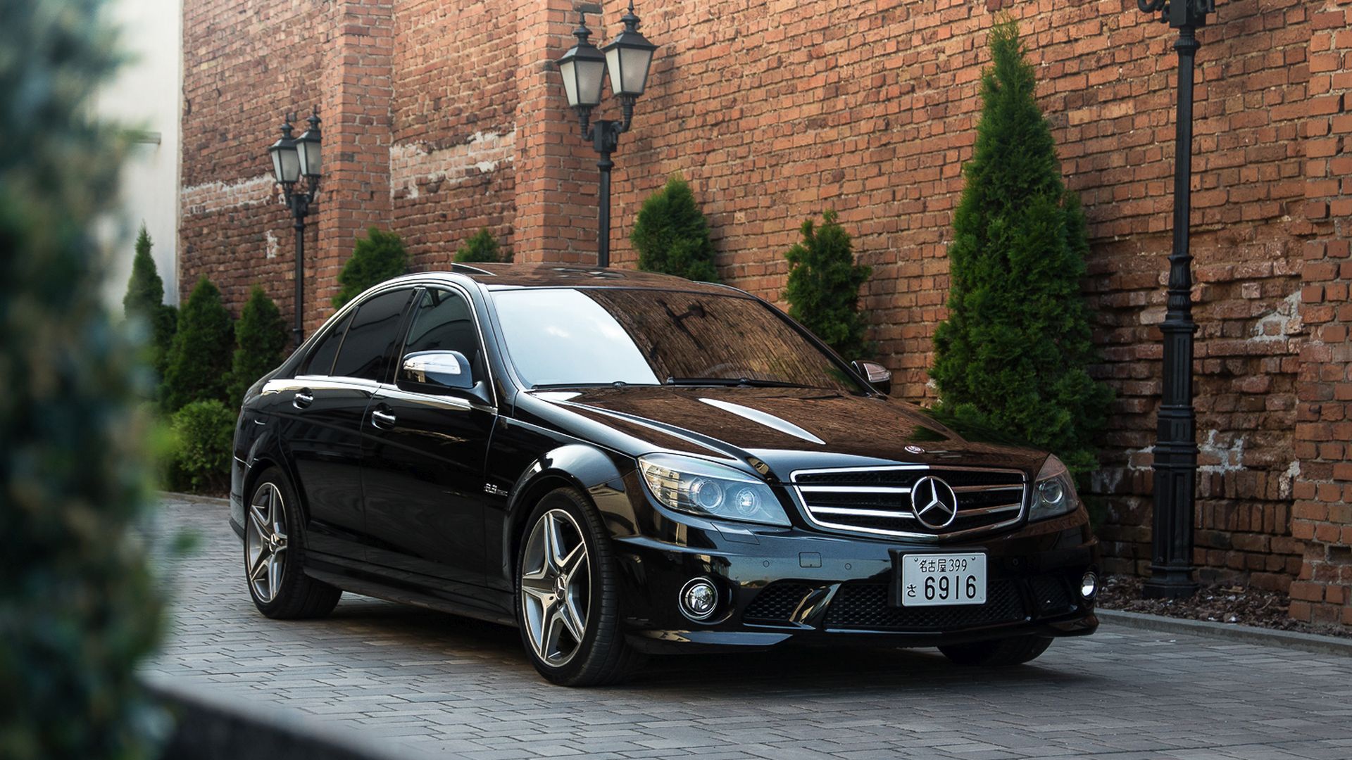 Wallpaper AMG, C63, Mercedes