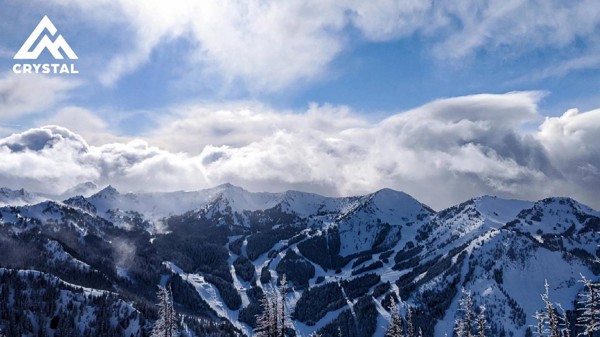 Free computer background of Crystal