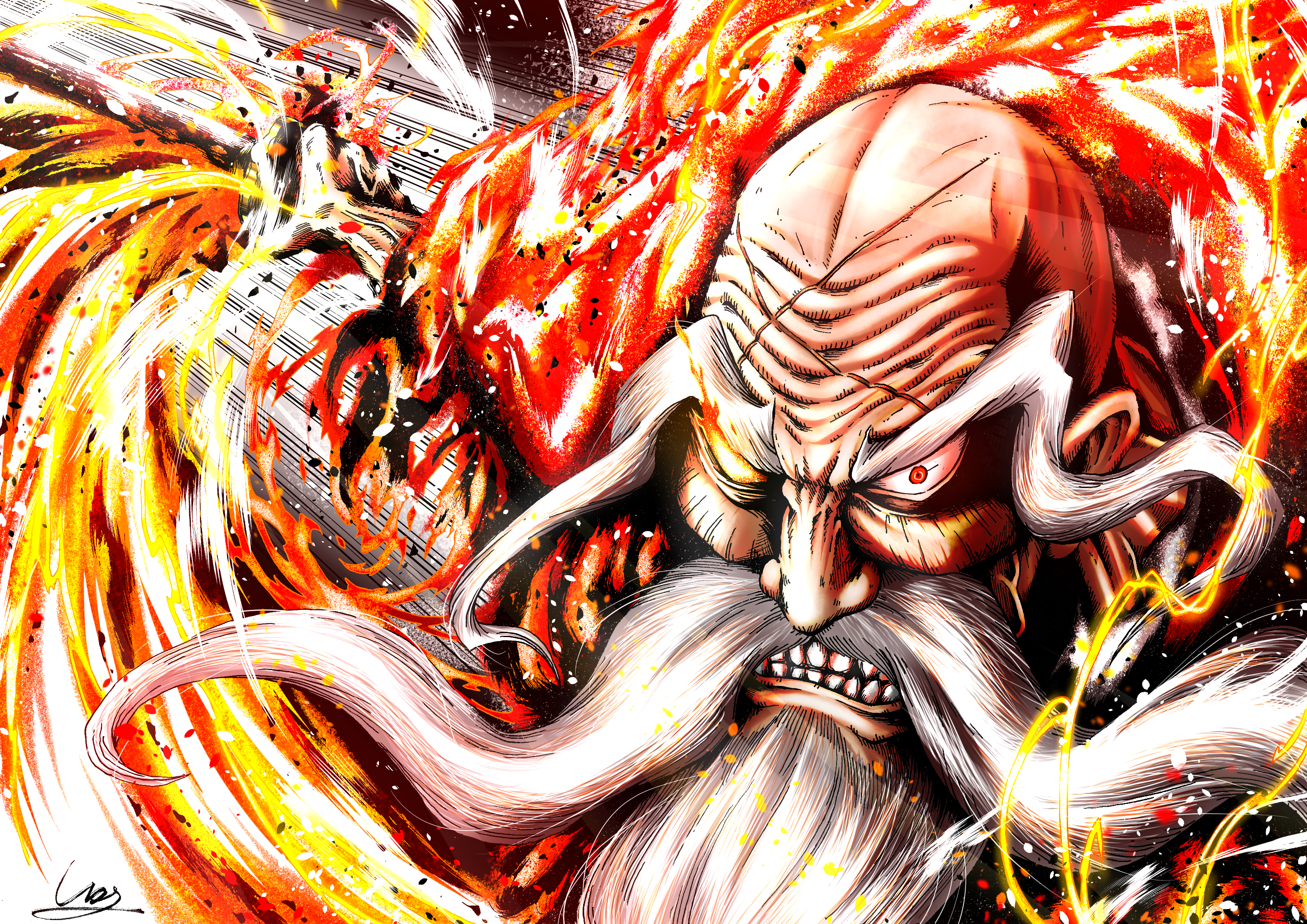 Genryūsai Shigekuni Yamamoto Wallpaper