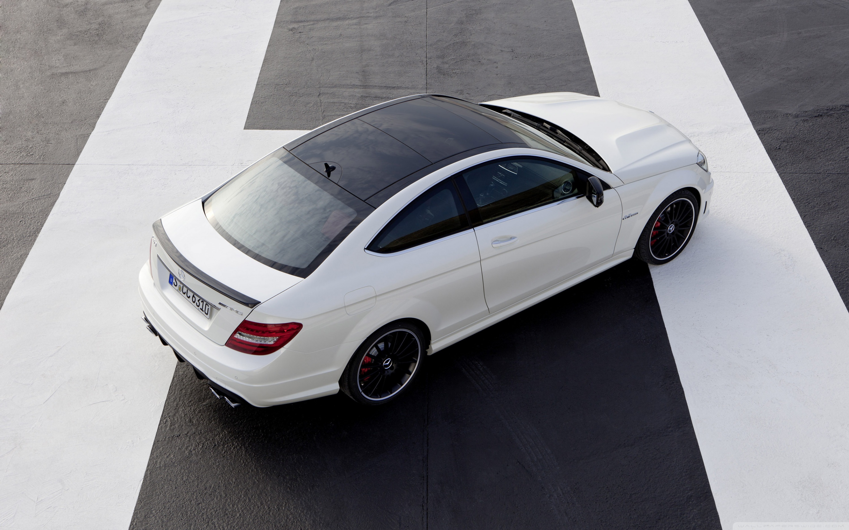 Mercedes Benz C63 AMG Coupe Rear Ultra