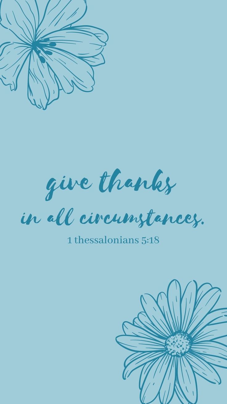 bright blue aesthetic wallpaper with flower detailing