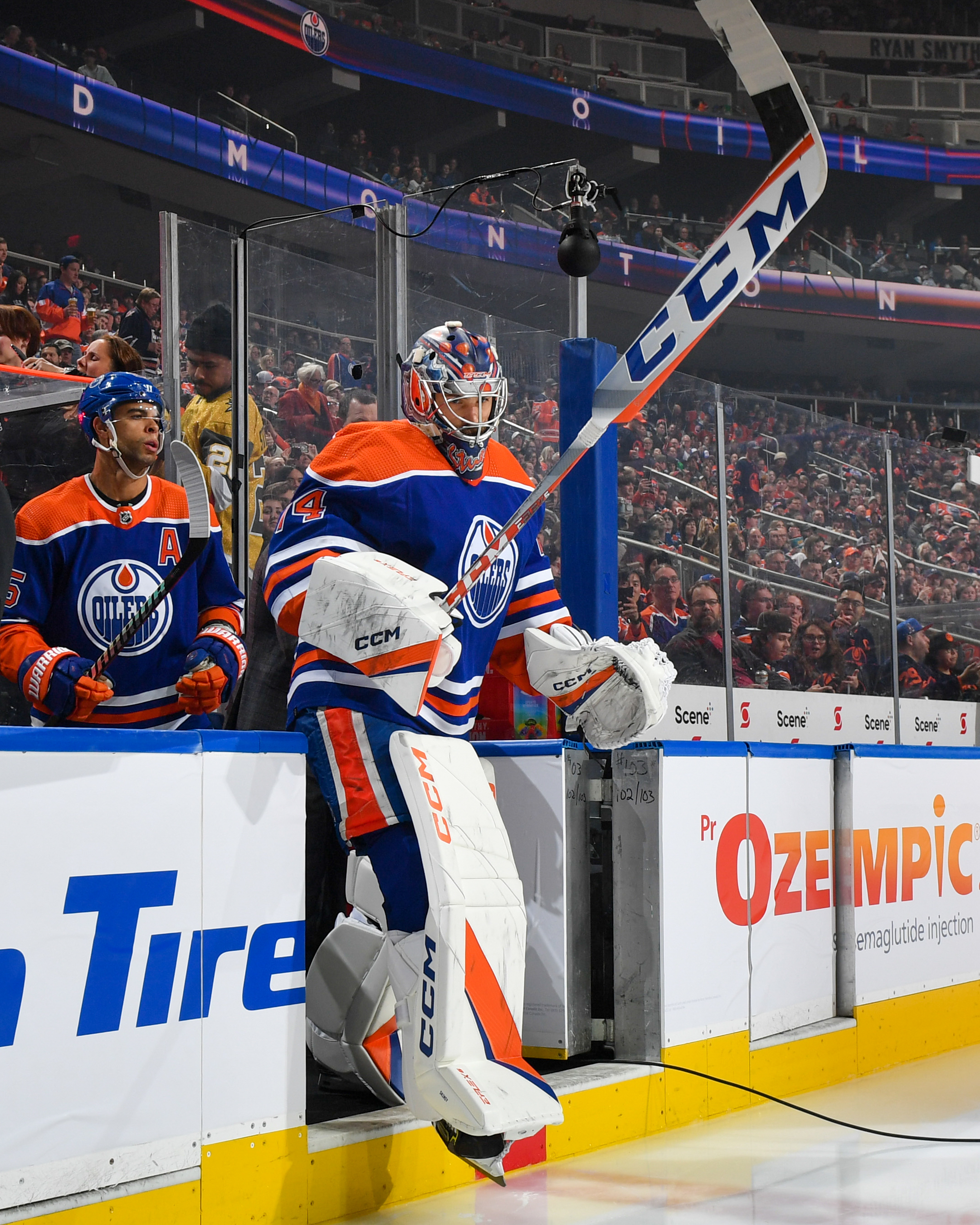Edmonton Oilers'S A 43 SAVE