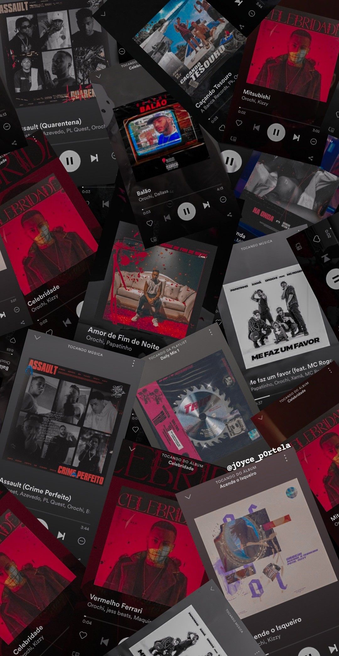 Wallpaper Orochi mc. Capas de álbuns