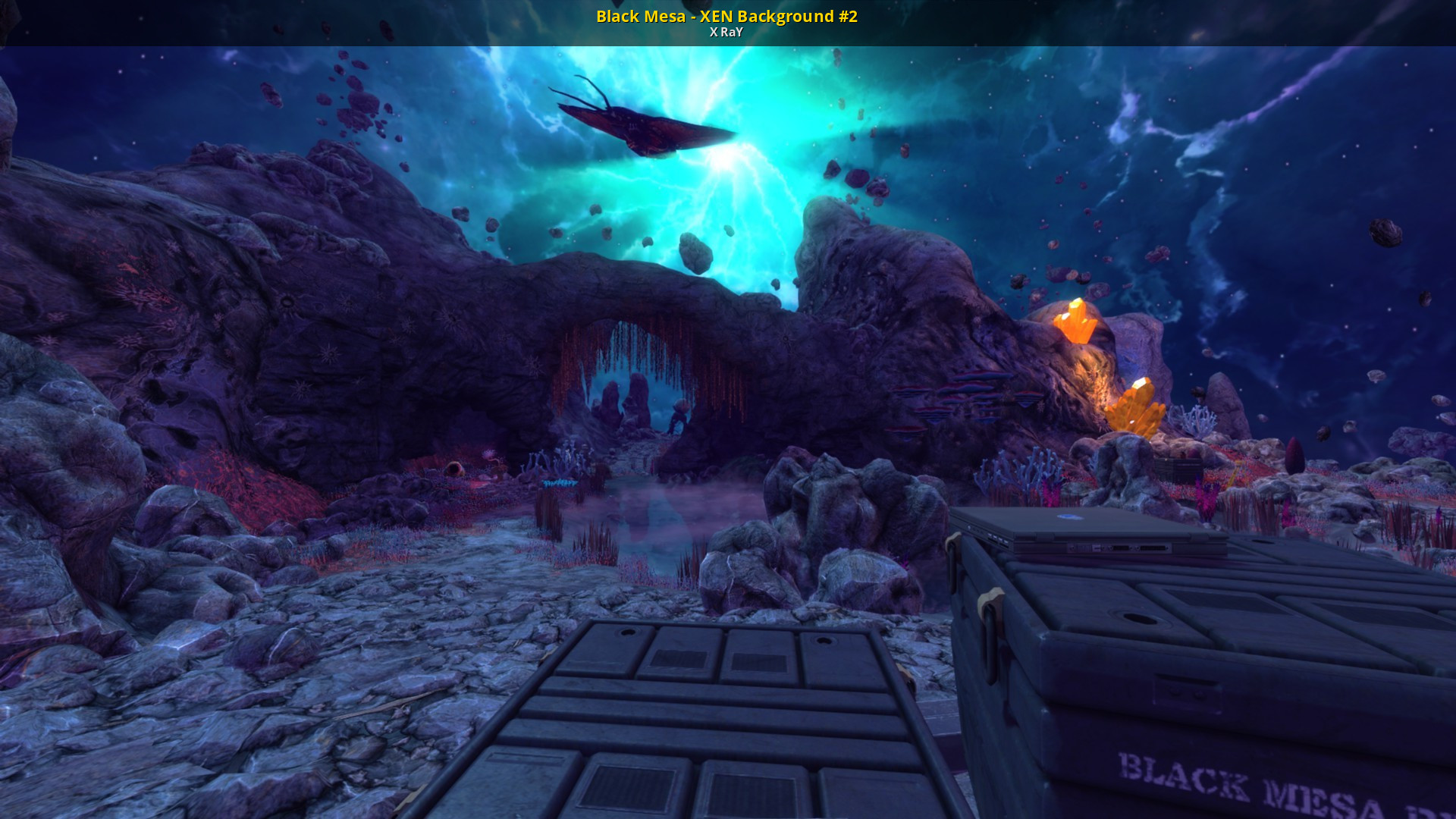 Black Mesa Background Half