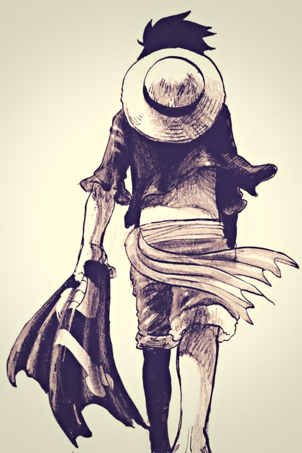 Monkey D.Luffy. One piece wallpaper