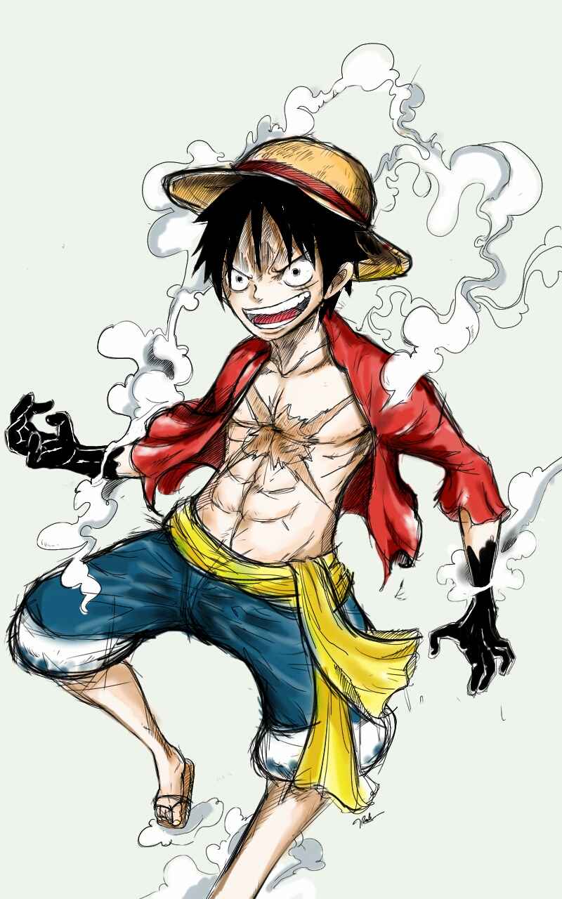 Luffy Sketch chickennoname
