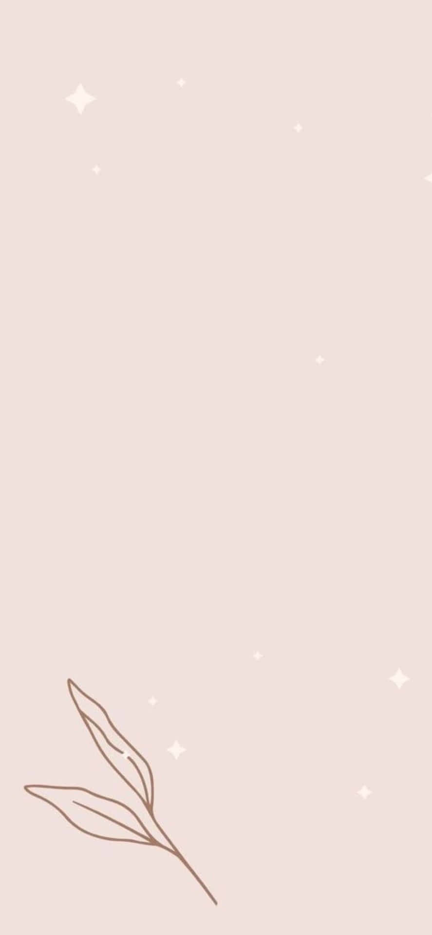 iPhone X Minimal Light Beige Background