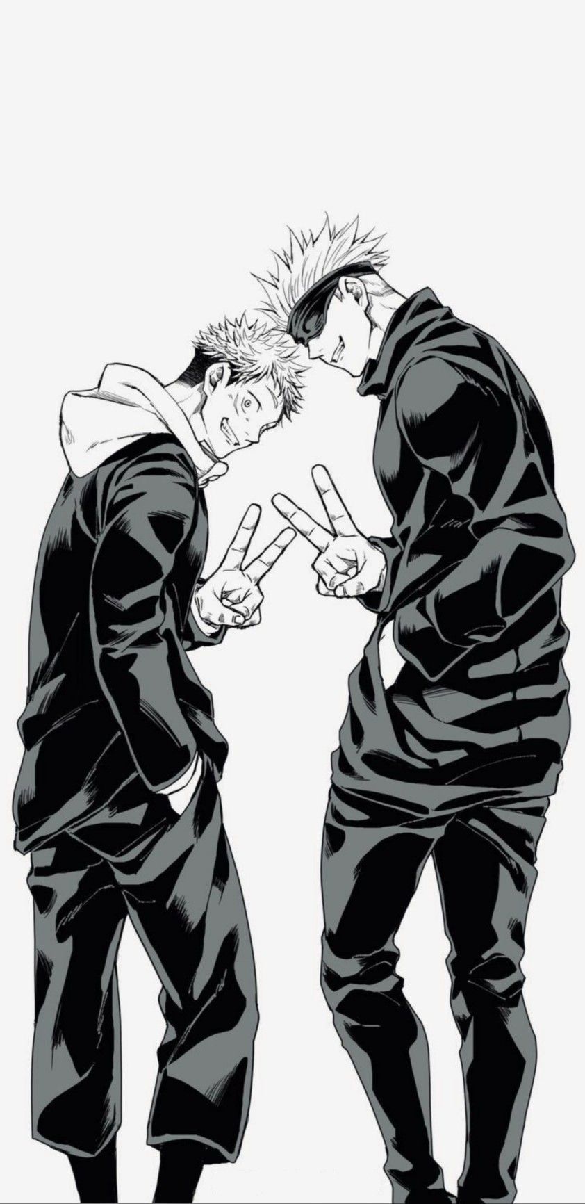 Yuji Itadori and Gojo Satoru Manga