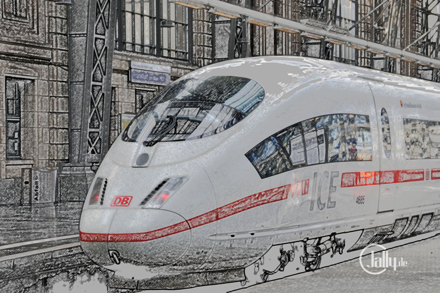 Deutsche Bahn ICE Schwäbisch Hall