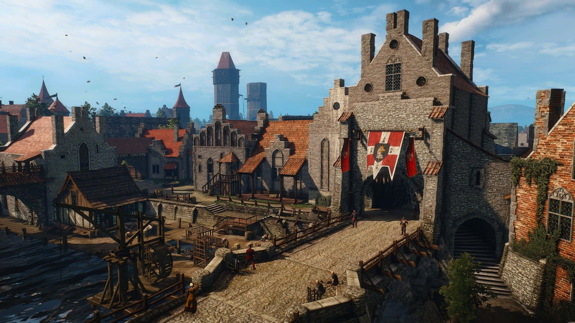 The Witcher Novigrad Wallpaper