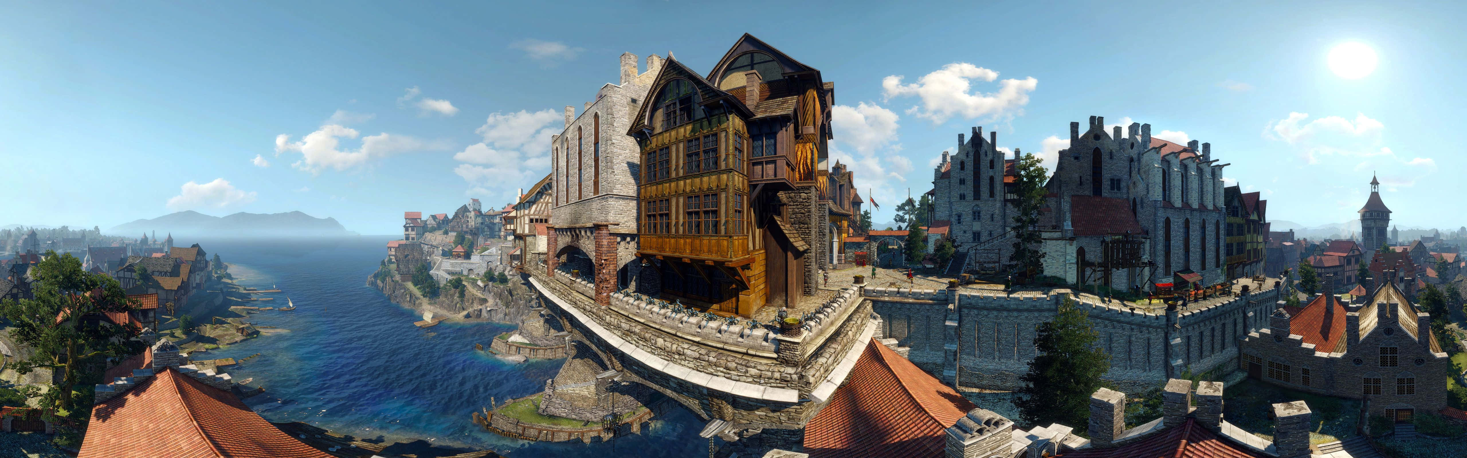 The Witcher Novigrad Wallpaper