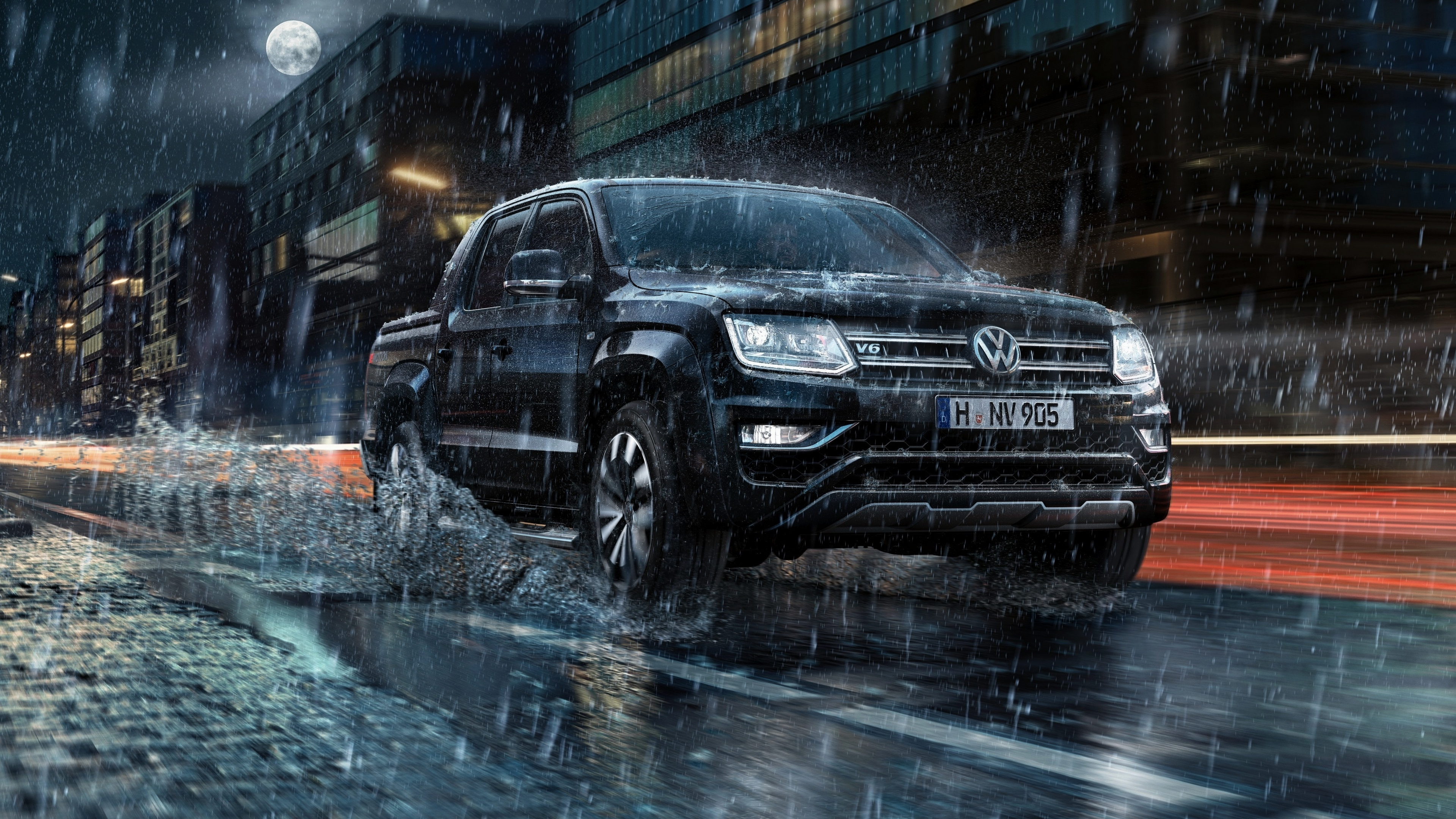 Download wallpaper 3840x2160 rain