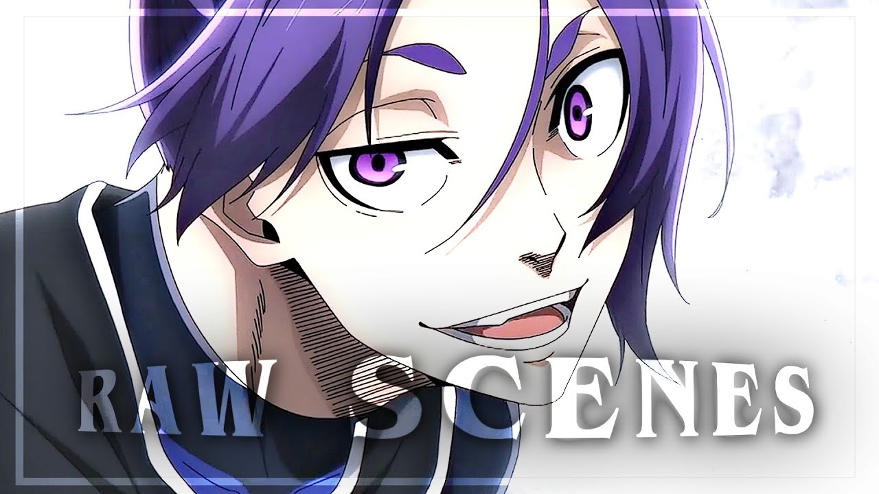 Reo Mikage. Raw scenes. Blue lock