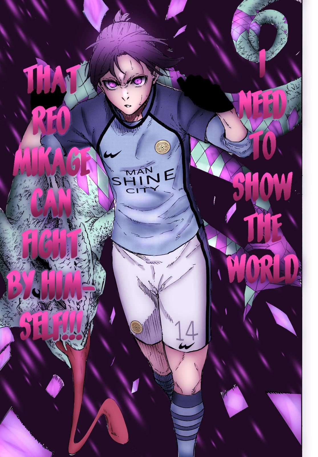 Reo Mikage Can Fight On His Own.” Blue