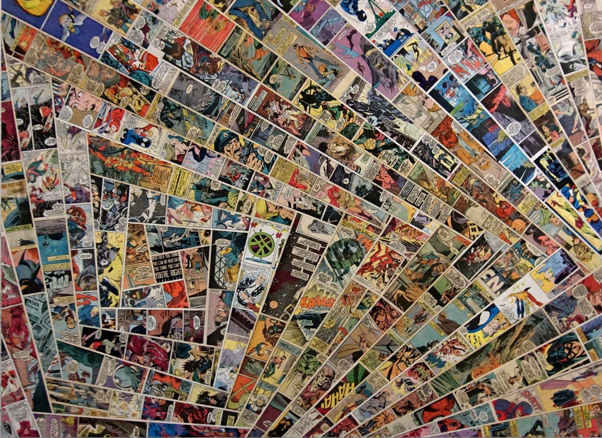 Comic Book Collage
