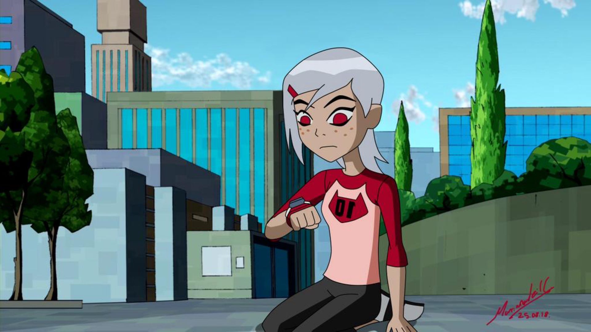 Ben 10 E 27 Male Reader X Female Albedo