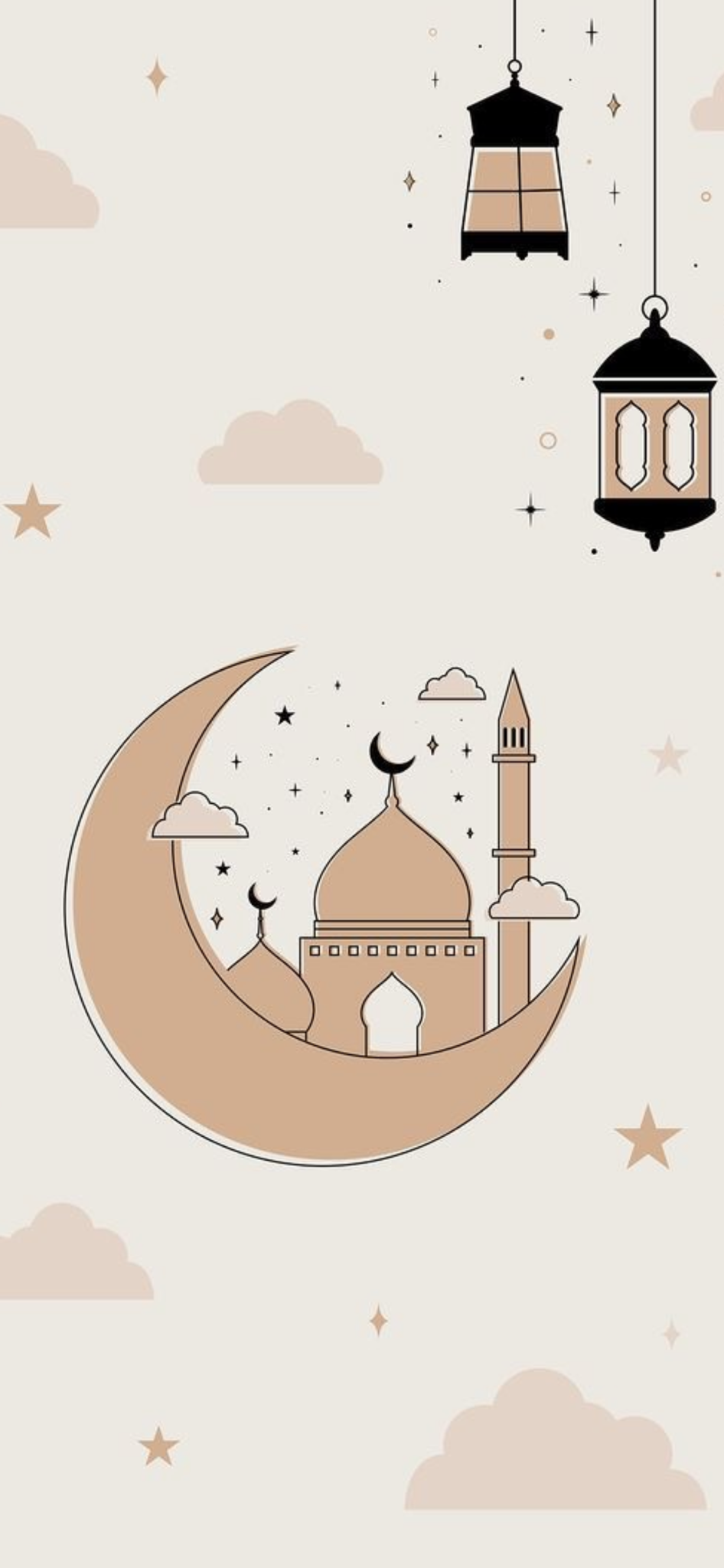 LOCKSCREENS, Ramadan Mubarak I don't