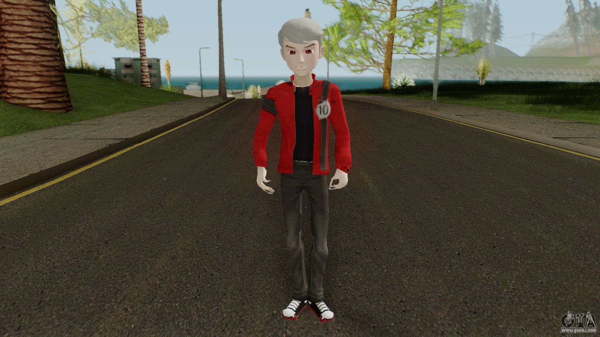 Ben 10 Ultimate Albedo Skin for GTA San