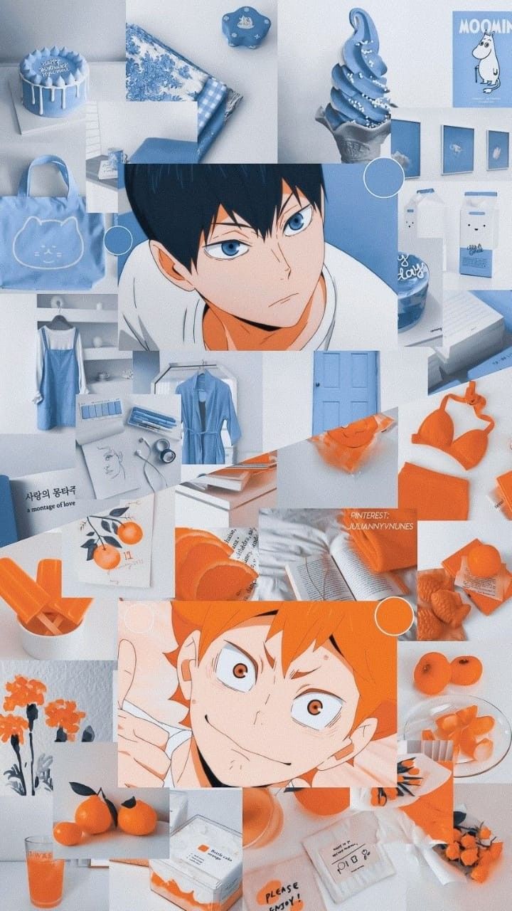 Haikyuu Anime Characters Collage Wallpaper