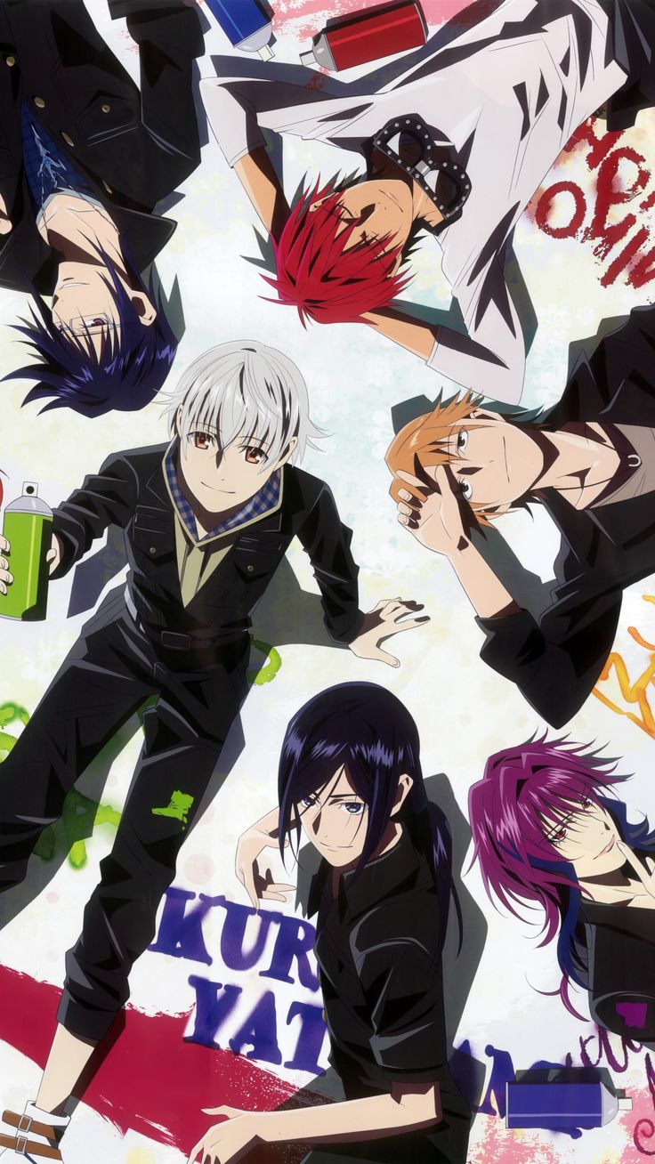 Anime K Project (1080x1920) Wallpaper