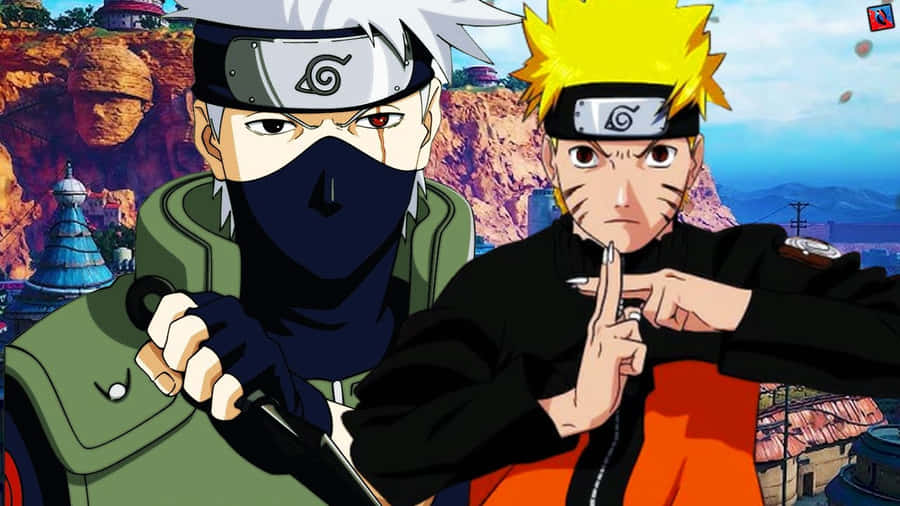 Kakashi And Naruto Wallpaper