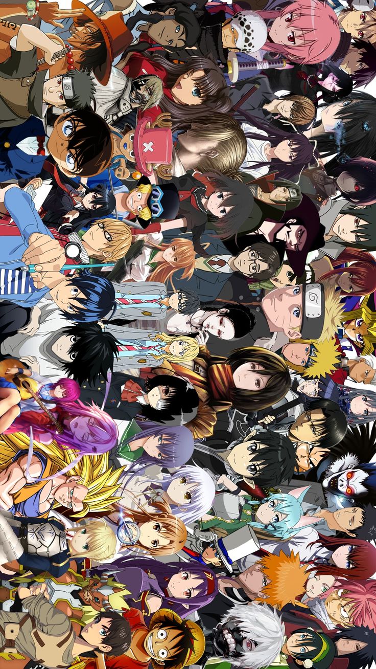 All anime characters, Anime crossover