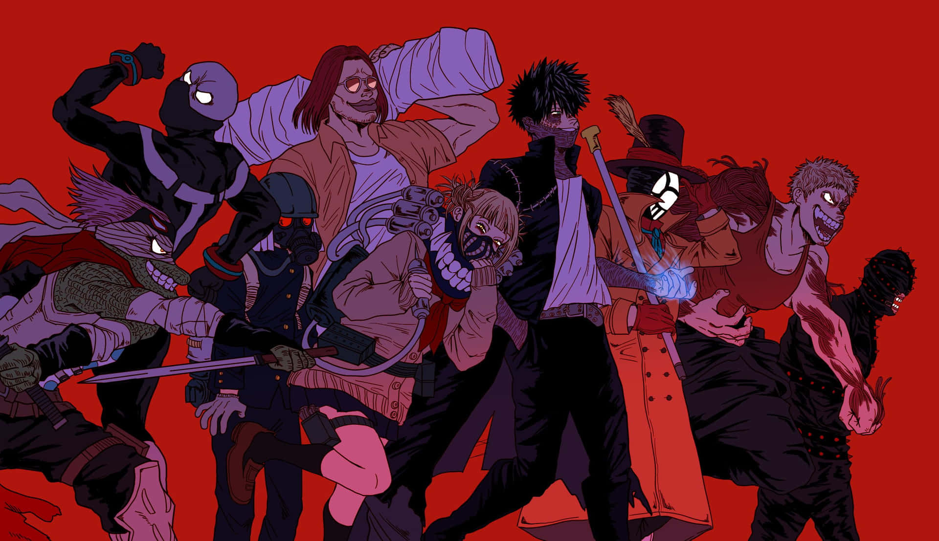 Standing Together Wallpaper