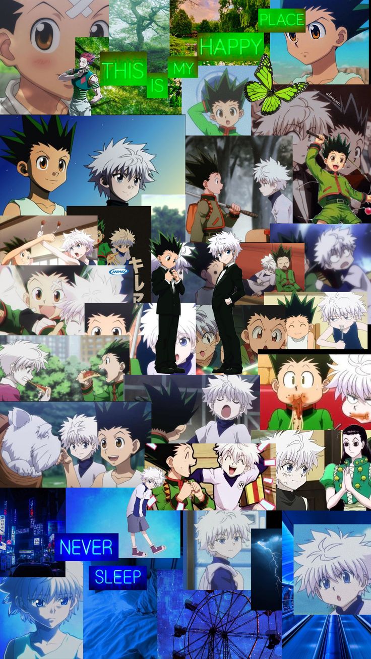 Killua and Gon iPhone Wallpaper. Anime