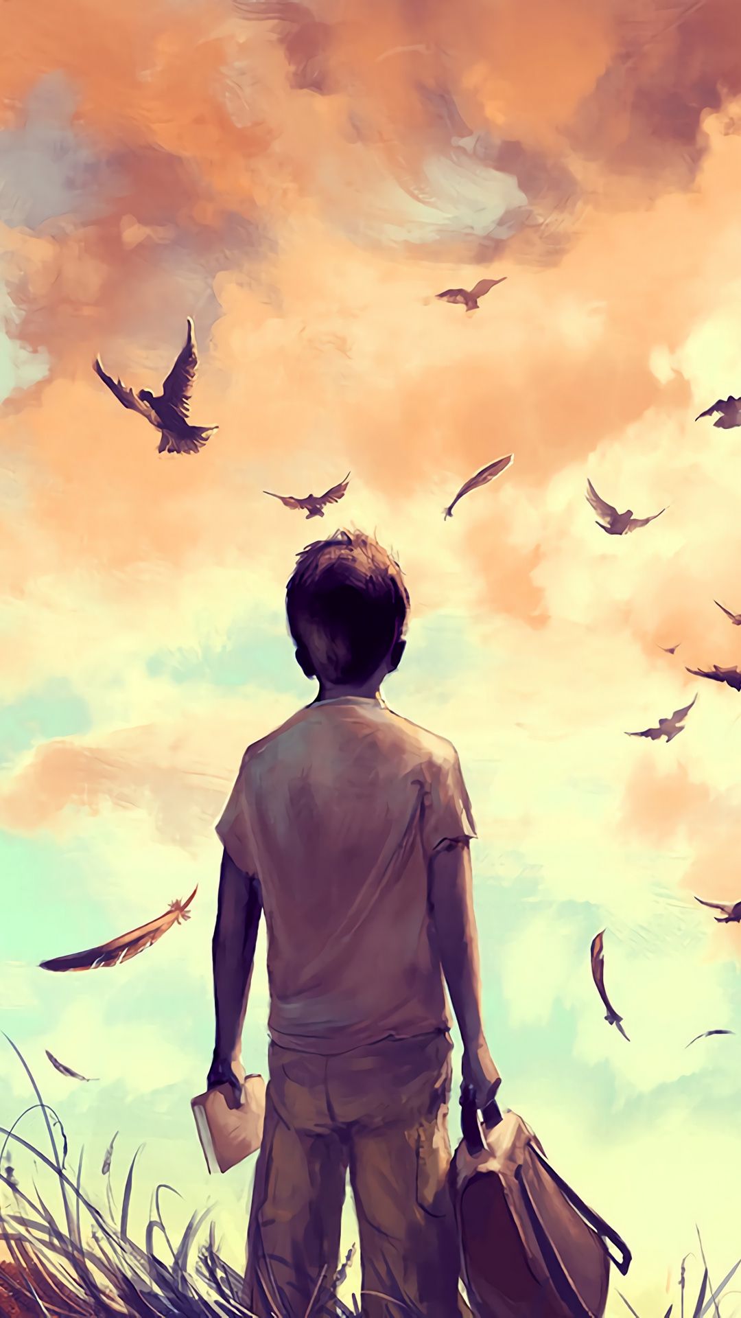 Art wallpaper, Anime scenery