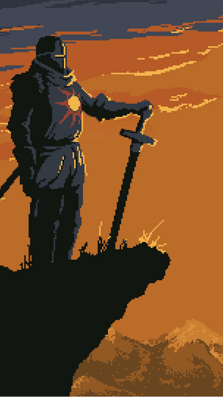 Dark souls themed wallpaper