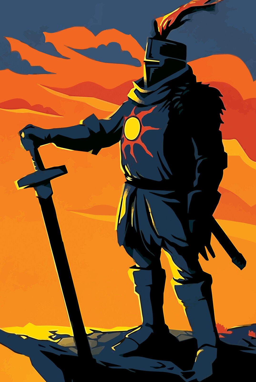 Dark Souls Solaire Poster Sizes
