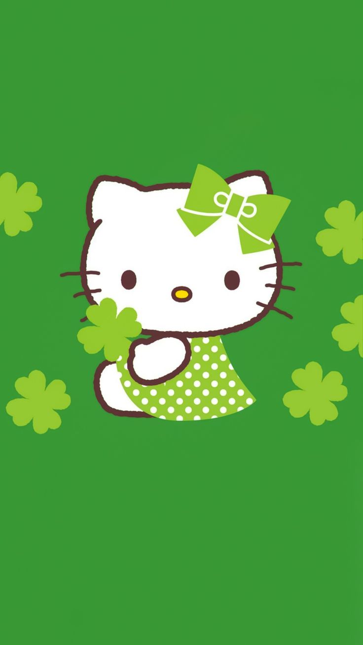 Hello Kitty St Patricks Day Wallpaper Happy St Patricks Day