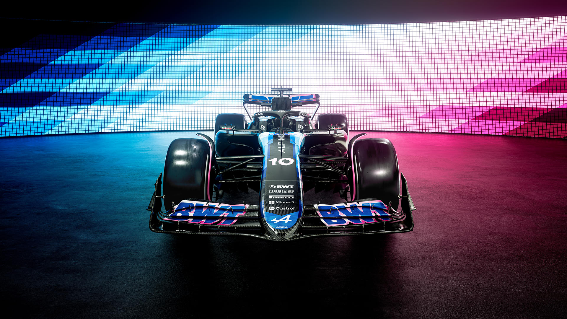Alpine launch their 2024 F1 season