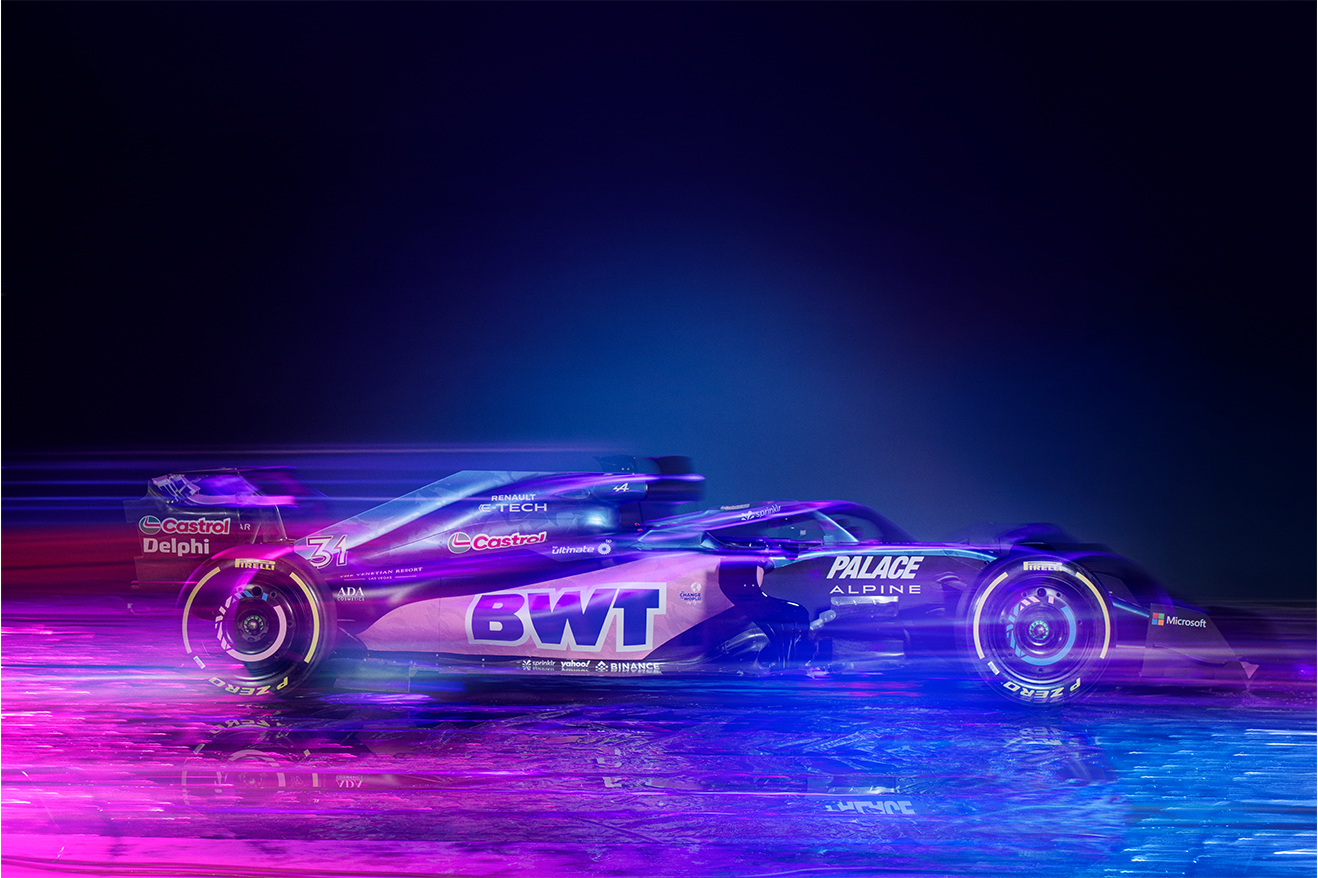 Palace Skateboards x KAPPA x Alpine F1