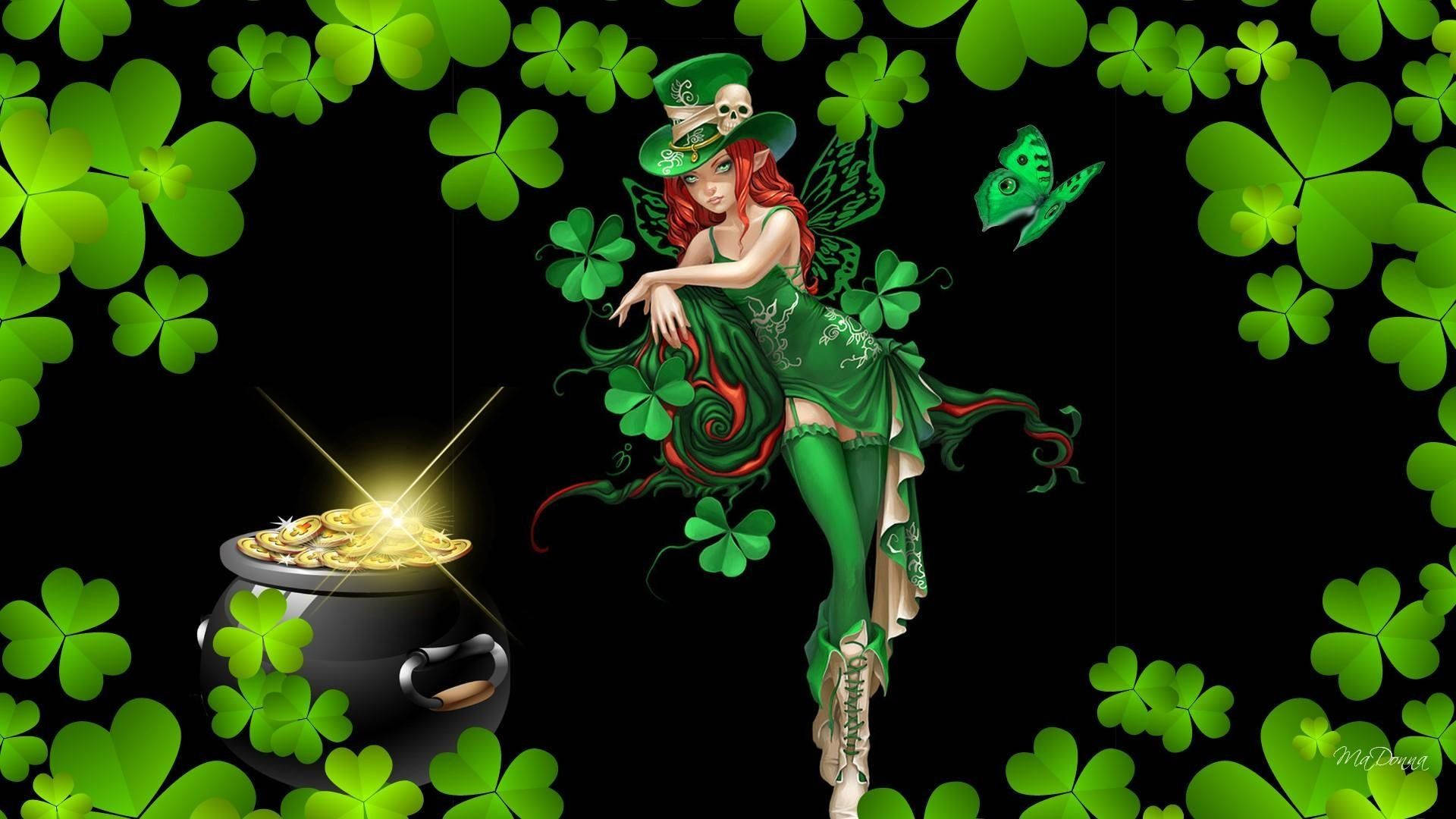 Download free Green Irish Fairy