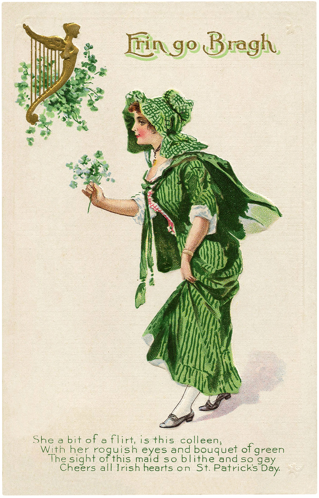 St Patricks Day Clip Art Ladies