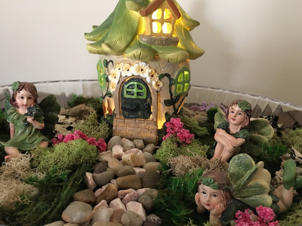 A Fairy Fun St. Patrick's Day Display
