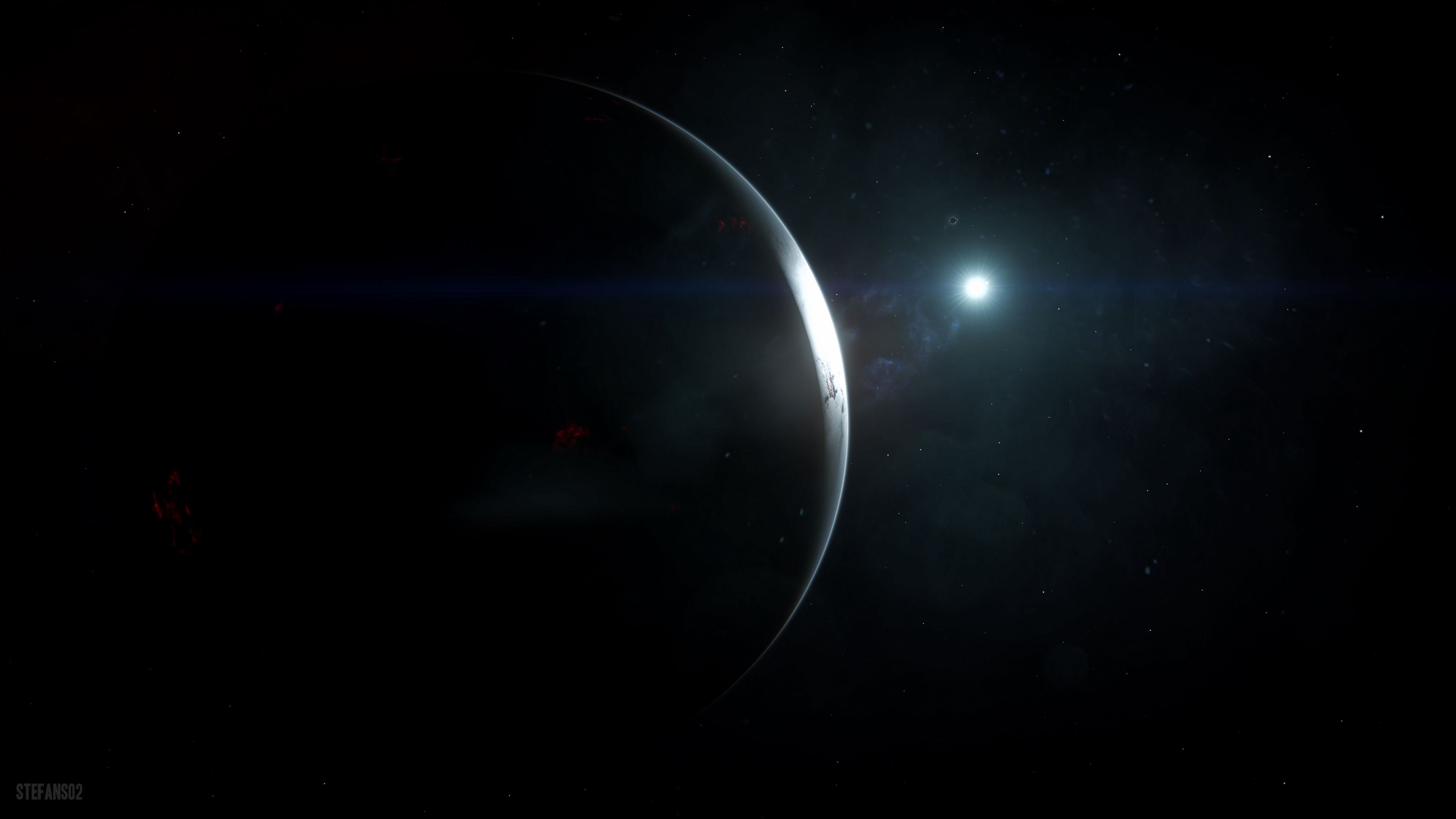 Download wallpaper 3840x2160 planet