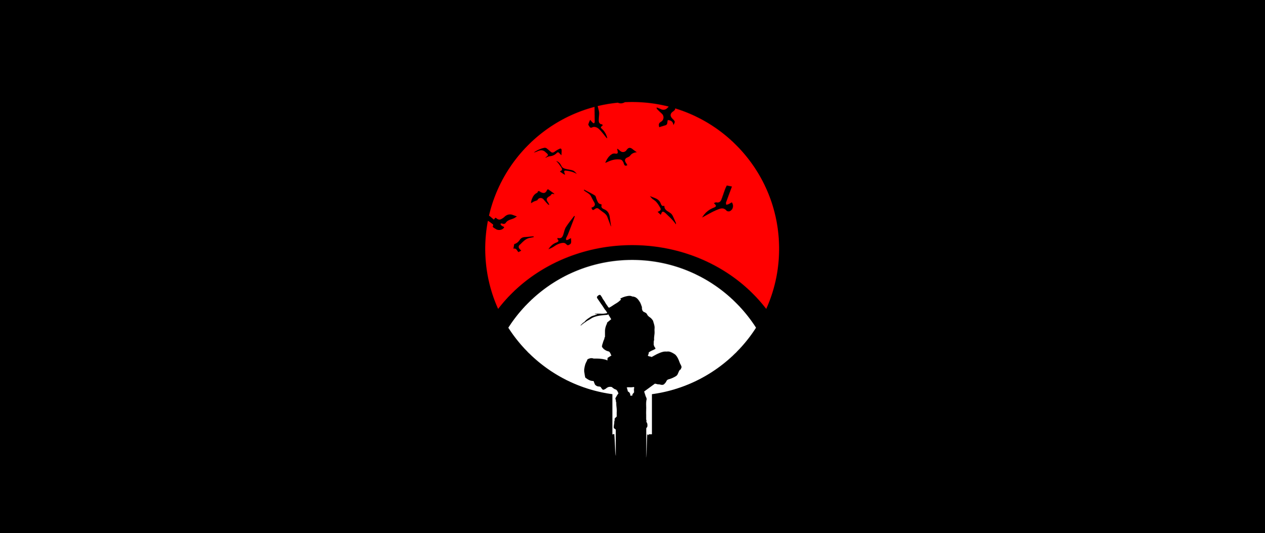 Itachi Uchiha Wallpaper 4K, Minimalist