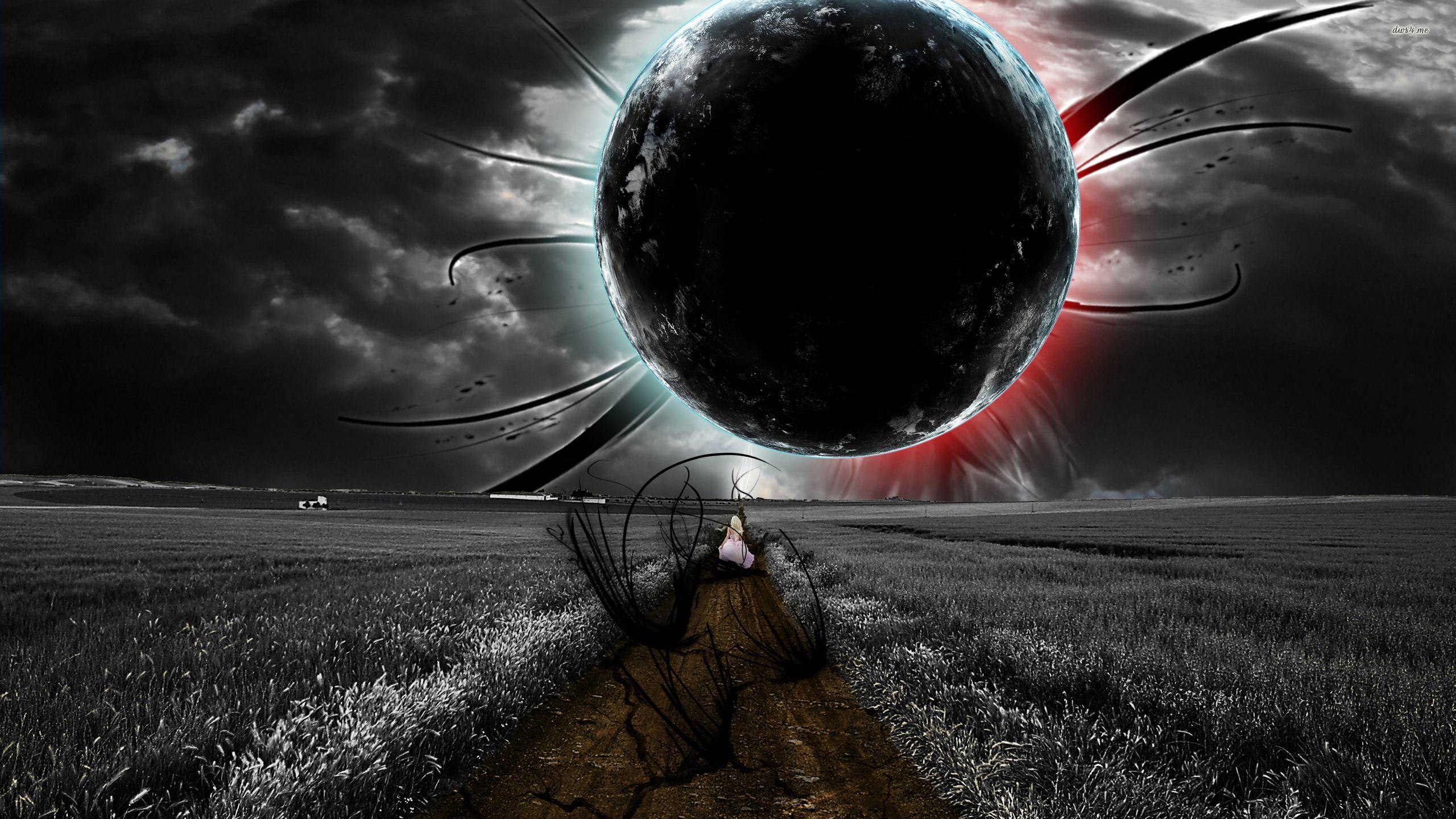 Dark Planet Wallpaper Free Dark