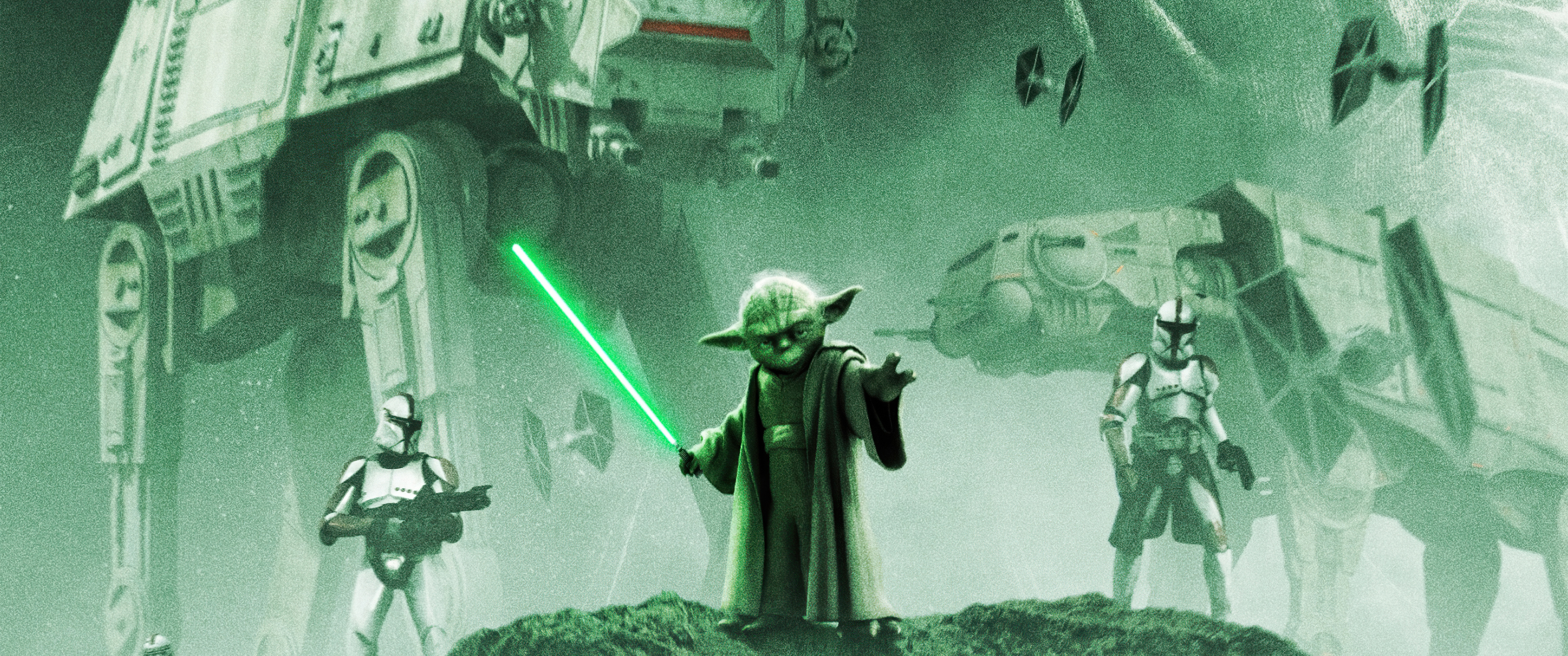 Star Wars Yoda UltraWide Quad