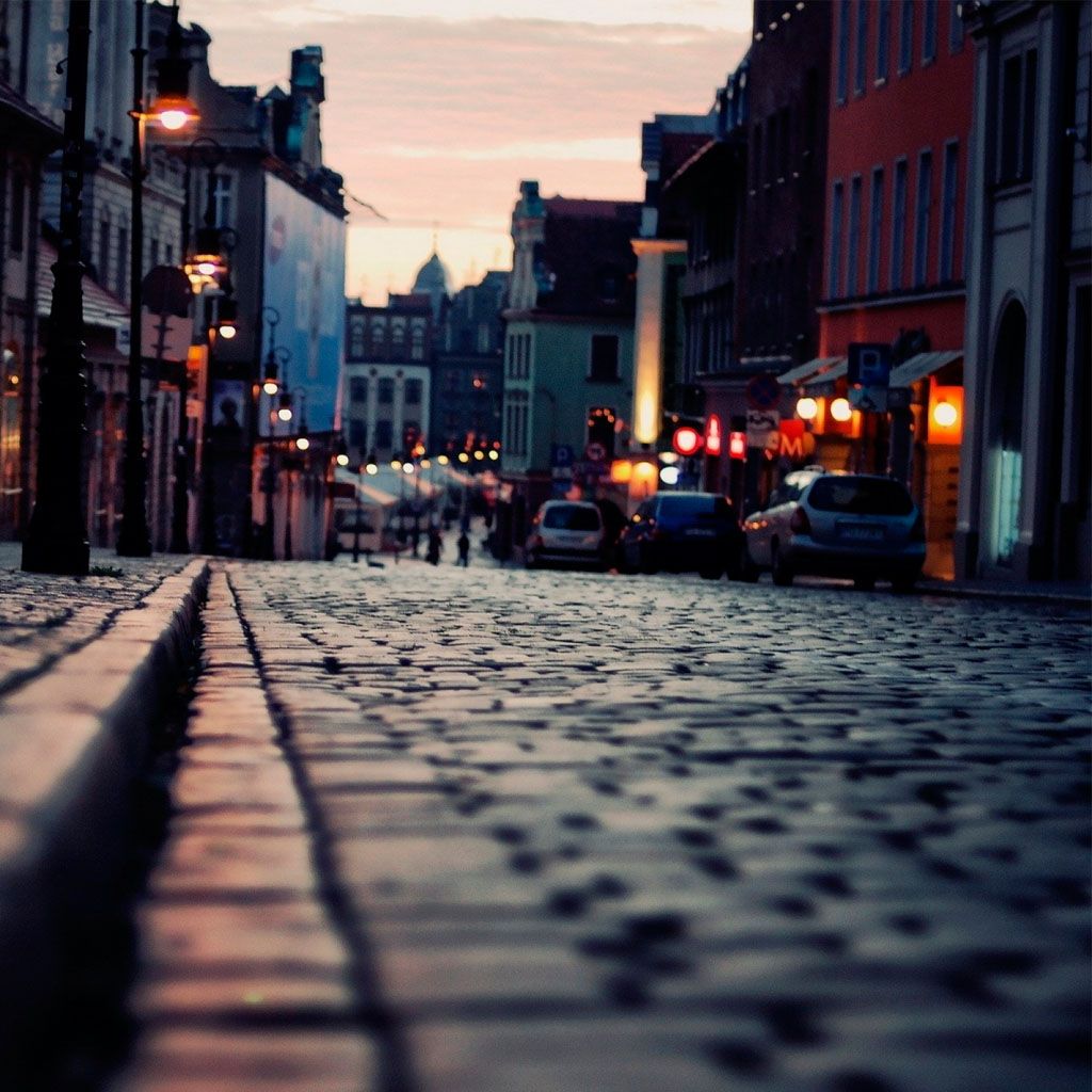 Evening city #iPad #Wallpaper. Night