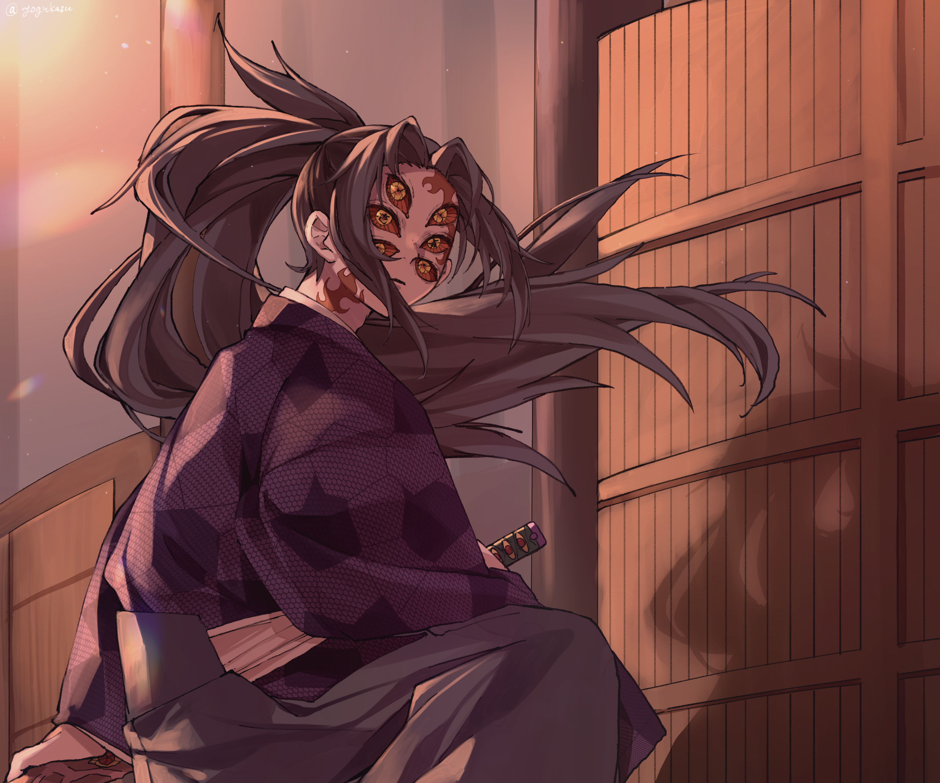 Kokushibo (Demon Slayer) Wallpaper