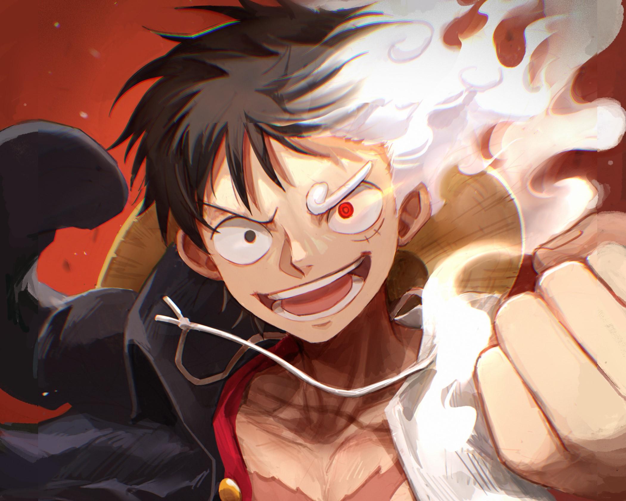 Luffy Gear 5 One Piece 4K Wallpaper